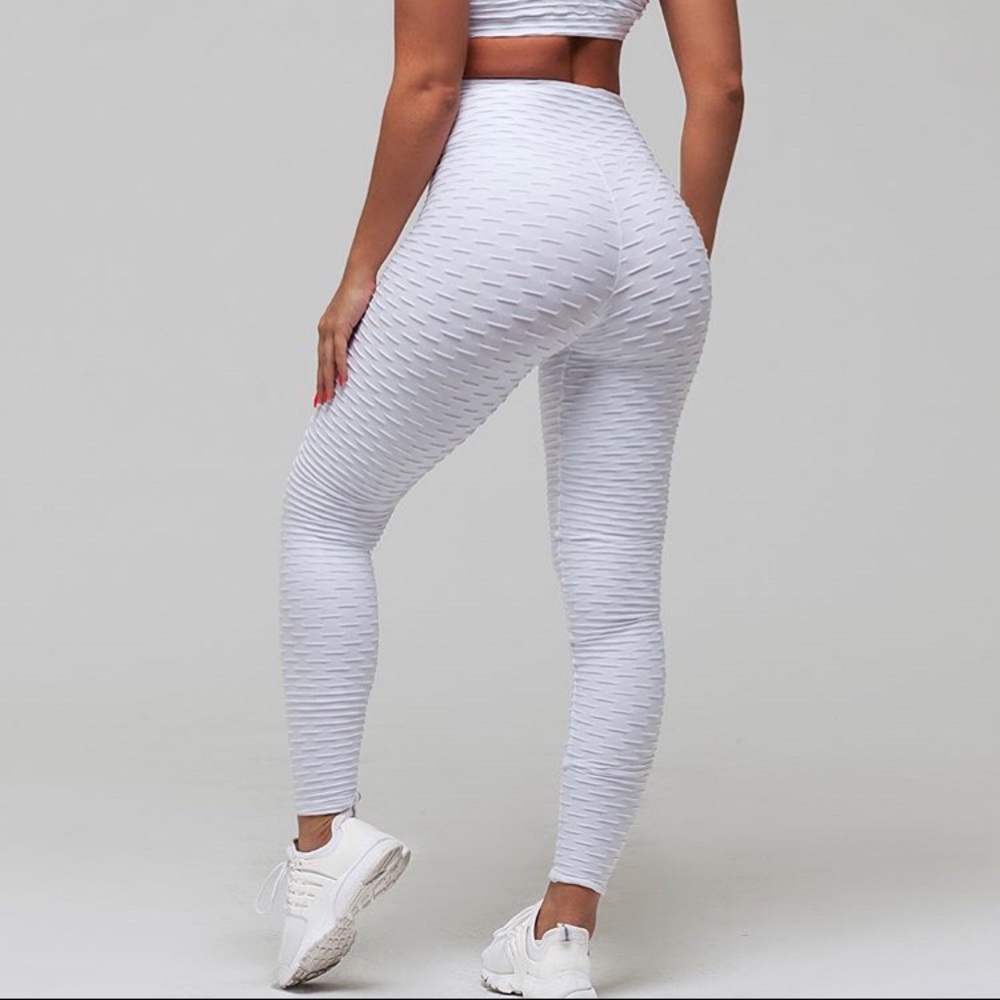 🇧🇷AUTHENTIC Brazilian Honeycomb Gym Leggings - Picture 6 of 15